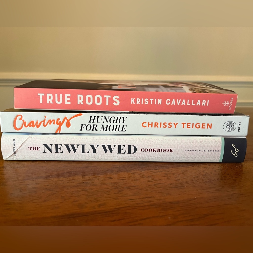 Set of 3 cookbooks!